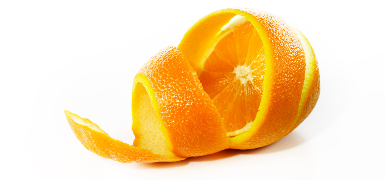 Aufgeschnittene Orange.
